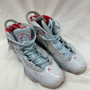 Women's Nike Jumpman Two Trey Sky J Two Tone Sneakers size 6.5 Y